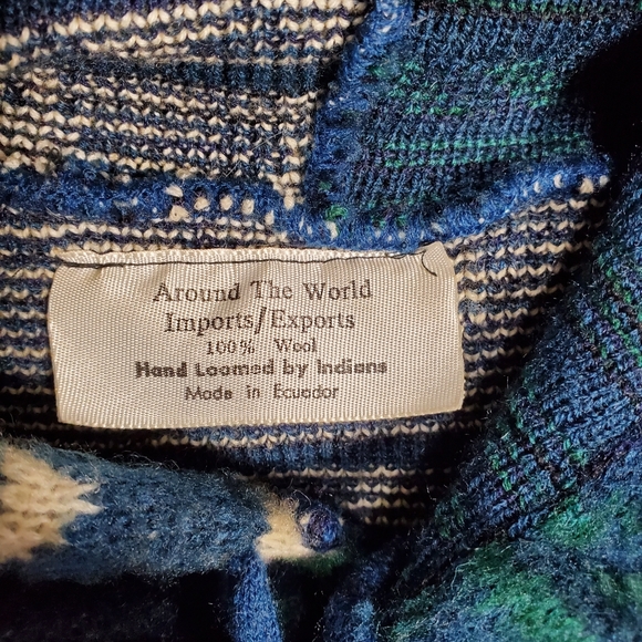 Around the World Wool Button down Sweater - Picture 5 of 11